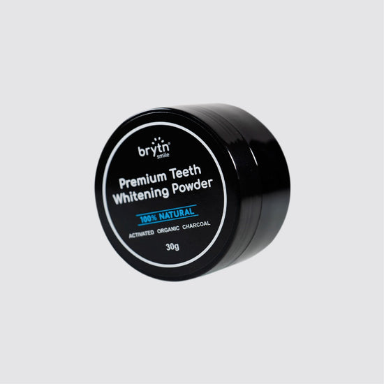 Enjoy the benefits of activated charcaol for teeth whitening either on its own or with the boost of the teeth whitening kit from Brytn Smile