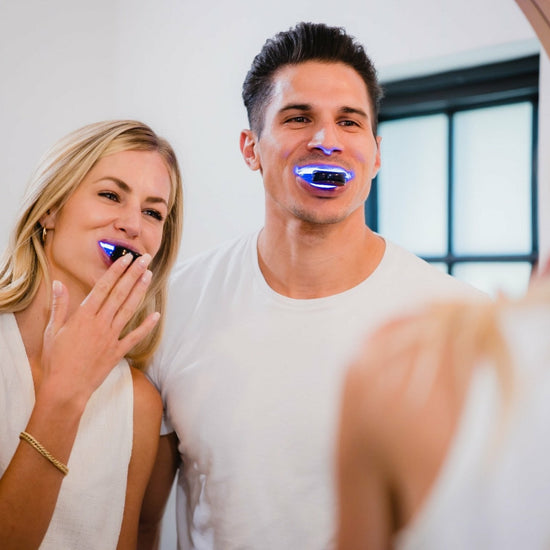 whiten your teeth from home with your special someone